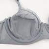 Women Daily Plus Size Brassiere Sexy Lace Ultra Thin Full Cup Bra Comfortable with Wire Bras E Cup 6017