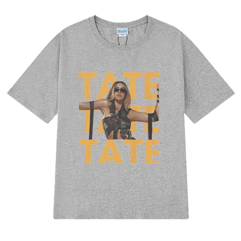 Tate McRae Miss Possessive Tour 2025 Graphic T shirt New Unisex Women vintage Y2k short sleeve Tshirts Unisex 100 Cotton clothing