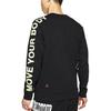 Nike Sweatshirts Men's Black Crew Neck Moderate Other DA0630-010