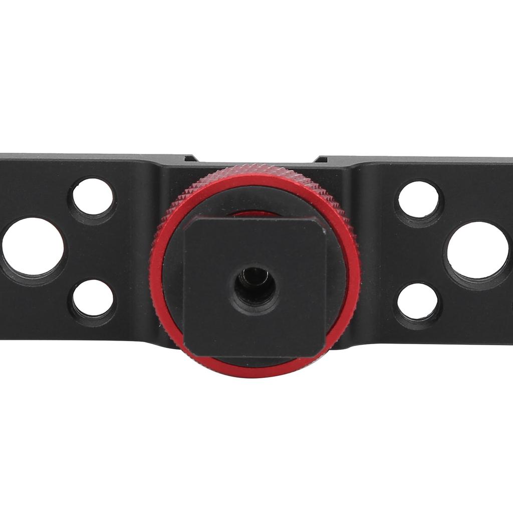 3 In 1 Hot Shoe Mount Adapter Extension Bar Bracket Stand for Camera Mobile Phone