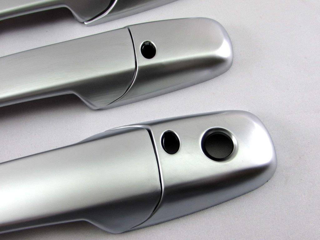 BRIGHTZ MPV LY3P Door Handle Cover Advanced Key Satin Silver LY3 Y3 3 M P V 33280 Knob, Compatible, [DHC-NOBU-331]