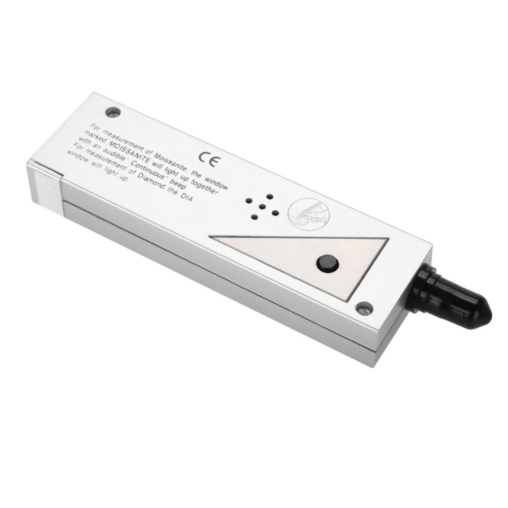 Professional LED Indicator Moissan Tester Plastic Moissanites Detector Gemstone Detection Diamond Selection