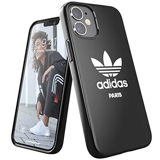 Adidas coque de téléphone compatible avec iphone 12 mini 5.4, originals  paris snap coque, original housse de protection, noir/bl купить недорого —  выгодные цены, бесплатная доставка, реальные отзывы с фото — Joom