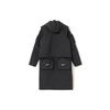 Nike X UNDERCOVER Windbreaker Jackets Men's Black Hooded Moderate Triple-Layer NUZ4301