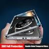 360 Magnetische Adsorption Handyhülle für Honor Magic 6 Pro Doppelseitiges Gehärtetes Glas Metallabdeckung für Honor Magic 5 Pro Stoßfänger