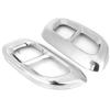 2pcs Car Tail Throat Frame 4 Outlet Exhaust Pipe Trim Fits for Mercedes Benz GLC GLE GLS W167 X253 X167 2020