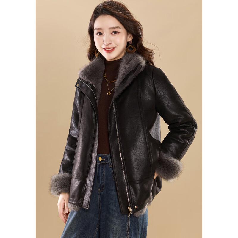 Kebéir Reversible Faux Mink Fur Winter Coat