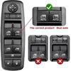 Power Window Switch Compatible With 2015- Jeep Cherokee,2015-2017 Chrysler 200,2011- Chrysler 300,2011- Dodge Charger,2016-2018 Ram