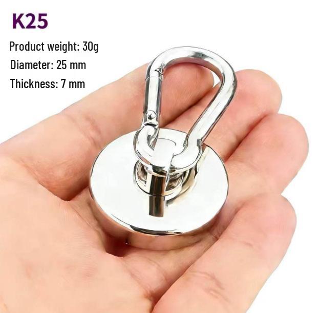 Outdoor Magnetic Quick Release Fishing Gear Backpack Carabiner