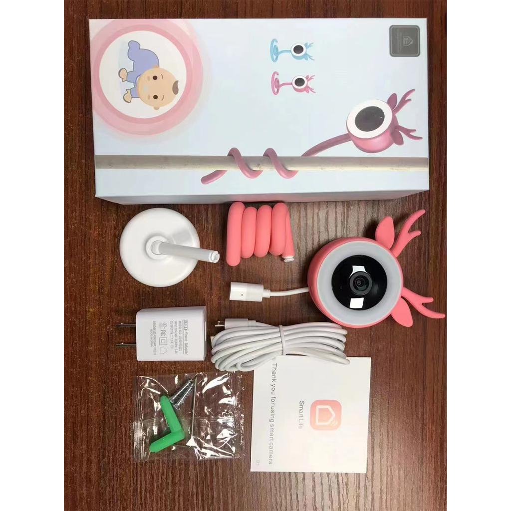 4 Million HD Baby Monitor Wireless WiFi Remote Two-Way Voice Intercom Cry Detection