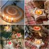 Candlestick Metal 30pcs/50pcs Aluminum Sheet Decorative
