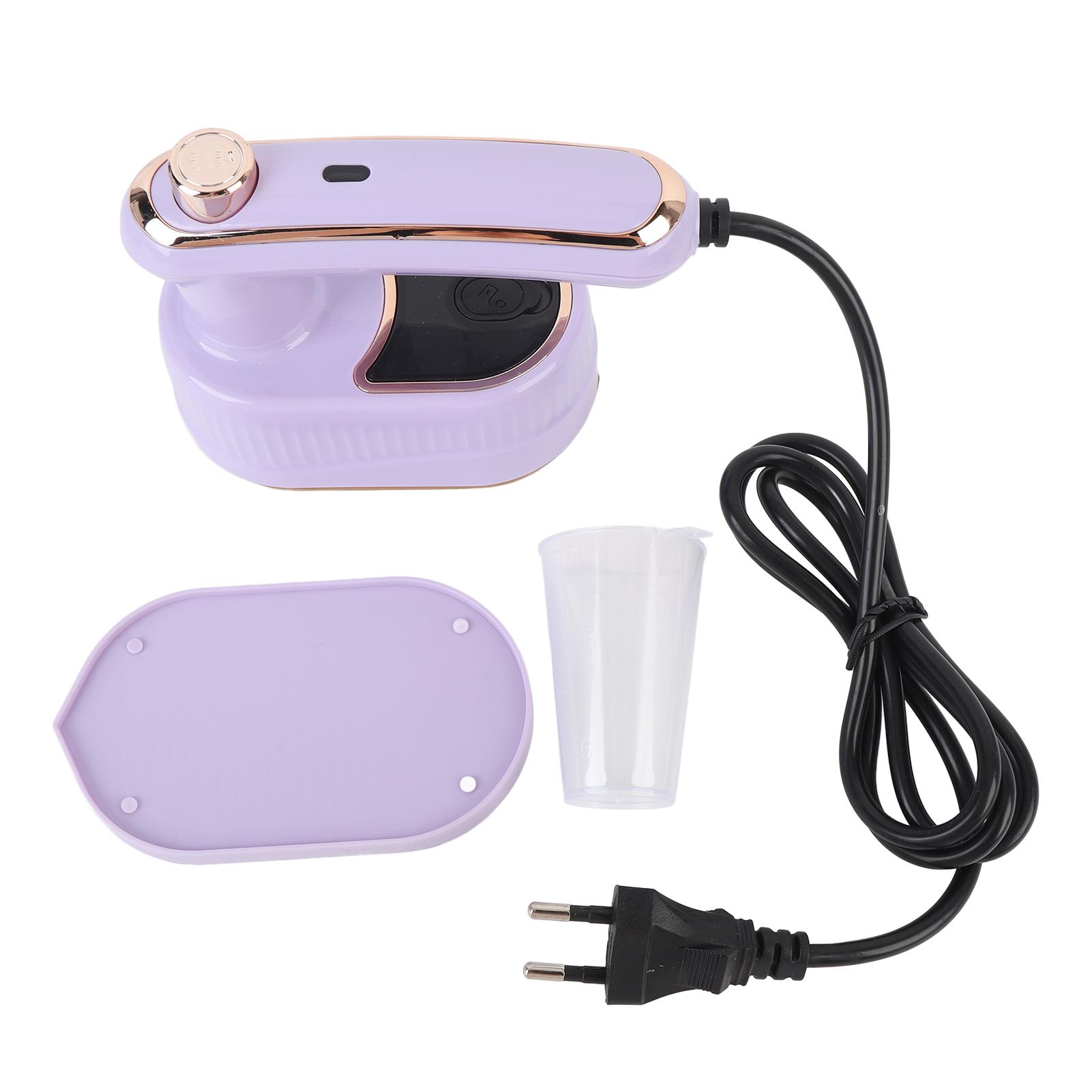 

Портативный утюг для одежды Сухой Влажный Складной Быстрый Нагрев Ручной Паровой Утюг для Дома Одежды Зеленый фиолетовый