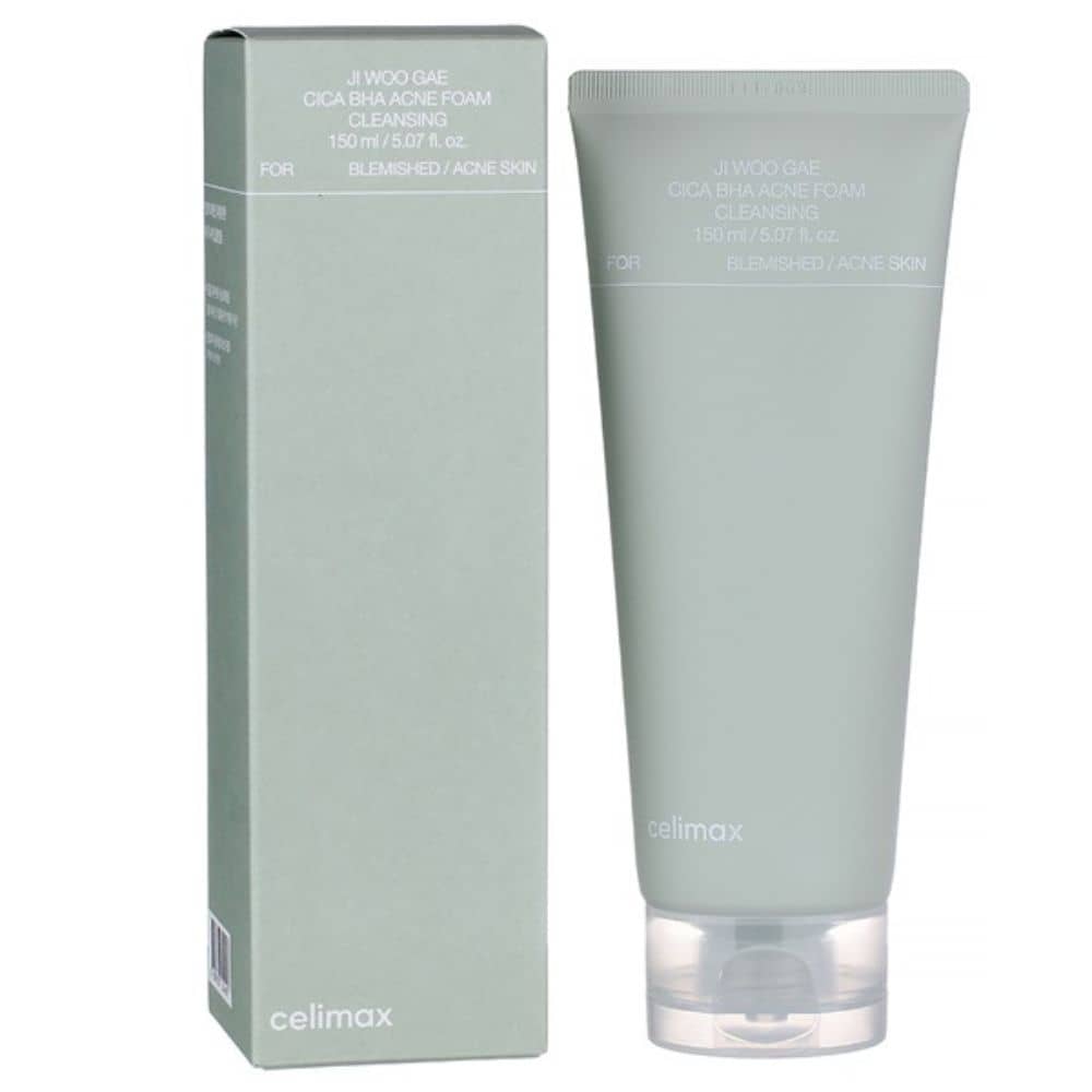 CELIMAX Ji Woo Gae Cica BHA Acne Foam Cleansing 150ml AUTHENTIC STORE