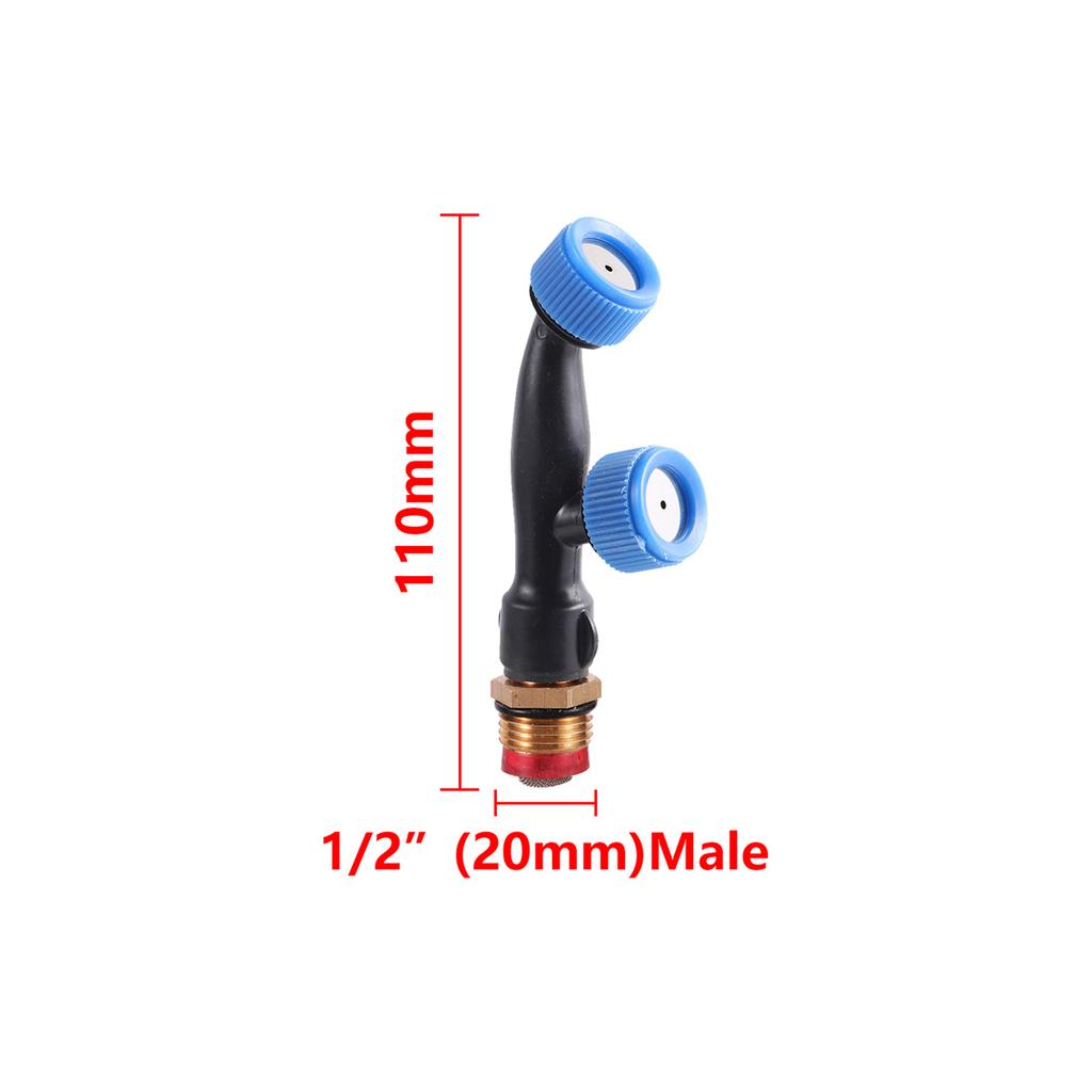 Electric Sprayer Atomizing Nozzle and Filter Joint 1/4" Female Thread Orchard Farmland Wind-Proof Pesticide Sprayer Heads 5Pcs