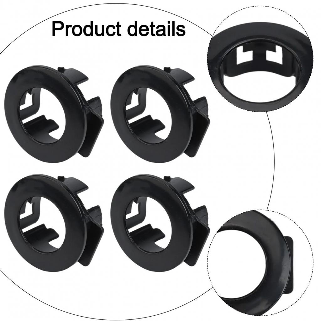 Black Parking Sensor Retainer Holders Compatible With For Toyota 89348 28100