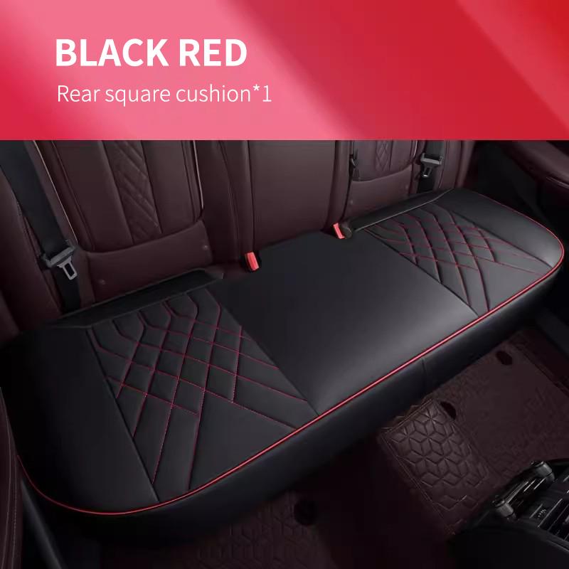 Seametal  Car Seat Cover Pu Leather Automotive Seat Cushion Wear-Resistant Anti Slip Auto Seat Protector Cover Universal