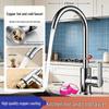 TLXT Kitchen Sink Faucet with Hot & Cold Water