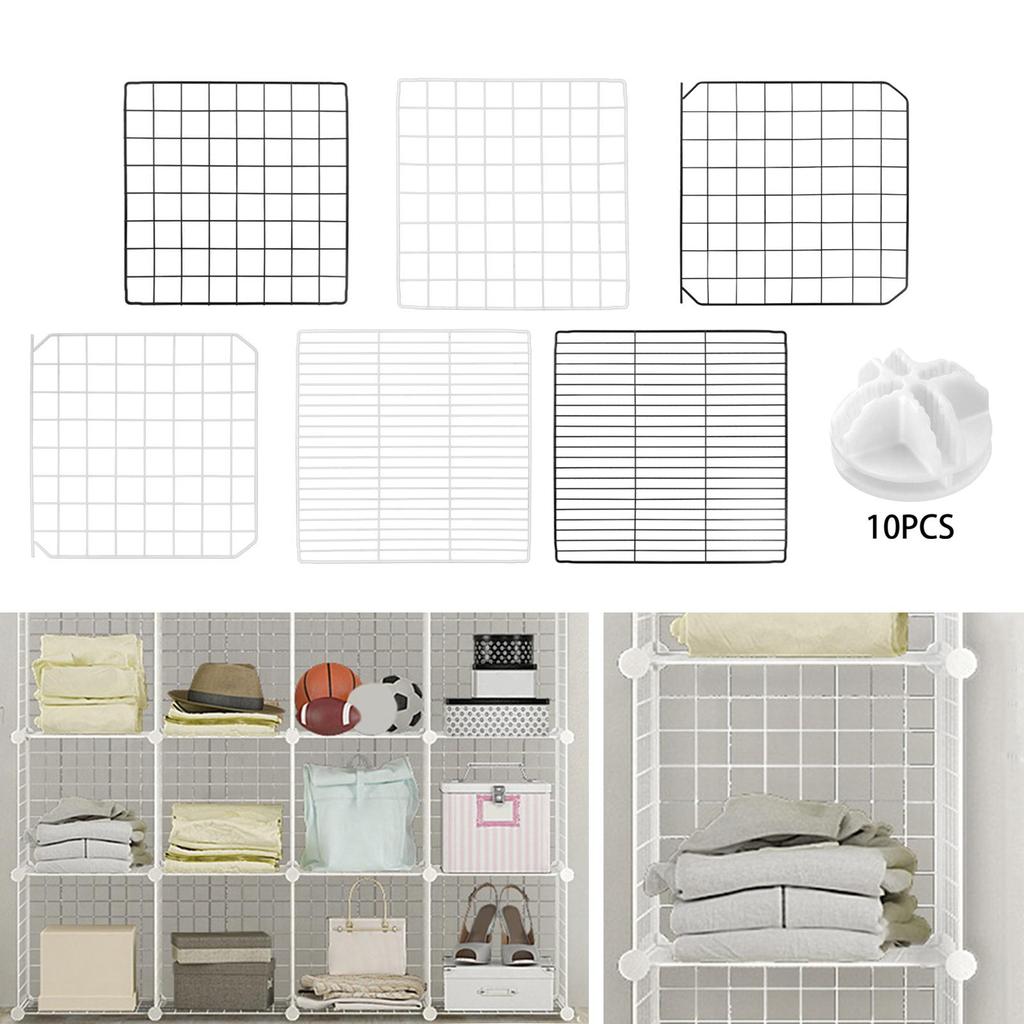 Panel de Corral Portátil para Mascotas, Jaula DIY de Hierro Extensible Valla de Alambre Suministros para Acampar Cobaya Patio Conejo Hámster Cachorros Pequeños