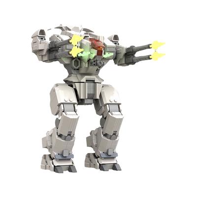 MOC Rifleman Battletech Robot Bloques de Construcción Robots de Guerra de Alta Tecnología Ladrillos Modelo Robots Armados de Infantería Juguetes de Ensamblaje Regalos para Niños