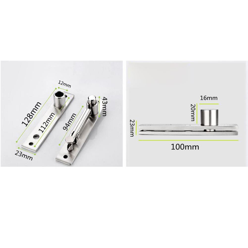 Stainless Steel Pivot Hinge Rust Resistant Stainless Simple Installation With Video Easy To Install Pivot Hinges 2 L X 3 W