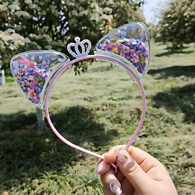 Adorable Animal Headbands for Girls - Cat Ears, Bunny Ears & Princess Crown Hair Hoop, Cute & Versatile for Daily Wear & Parties