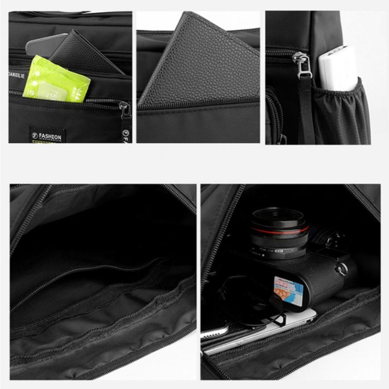 Small Lightweight Crossbody Bags Male Nylon Shoulder Bags Casual Messenger Bags Handbags For Travel Casual Large Capacity Bag