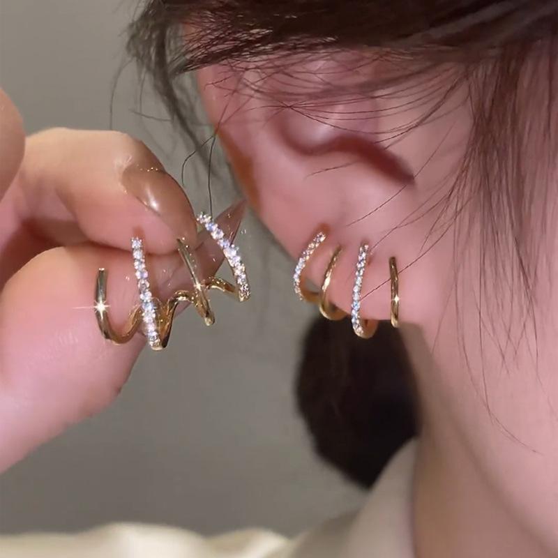 925 Silver Needle Pearl Earrings Design Temperament Earrings Exquisite Retro Ear Jewelry