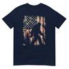 Bigfoot Sasquatch America Flag Patriotic Unisex Unisex Kids Tshirt