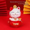 Lucky Cat Resin Mobile Holder - Cute Office Desktop Decoration Gift