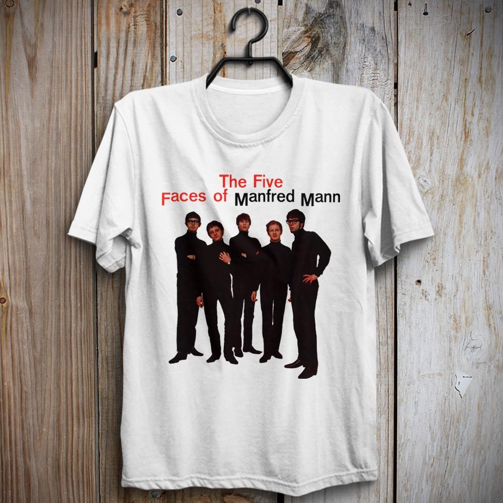 The Five Faces Of Manfred Mann Rock R&B Smokestack Lightning Muddy Waters Unisex T-Shirt XL