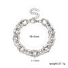 Geometric Hollow Oval Necklace Chain - Unisex Light Luxury Jewelry Design
