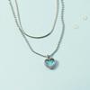 BFCLUB Silver Color necklace Moonstone Bead Necklaces & Pendants For Women Handmade 925 Sterling Silver Fashion Jewelry