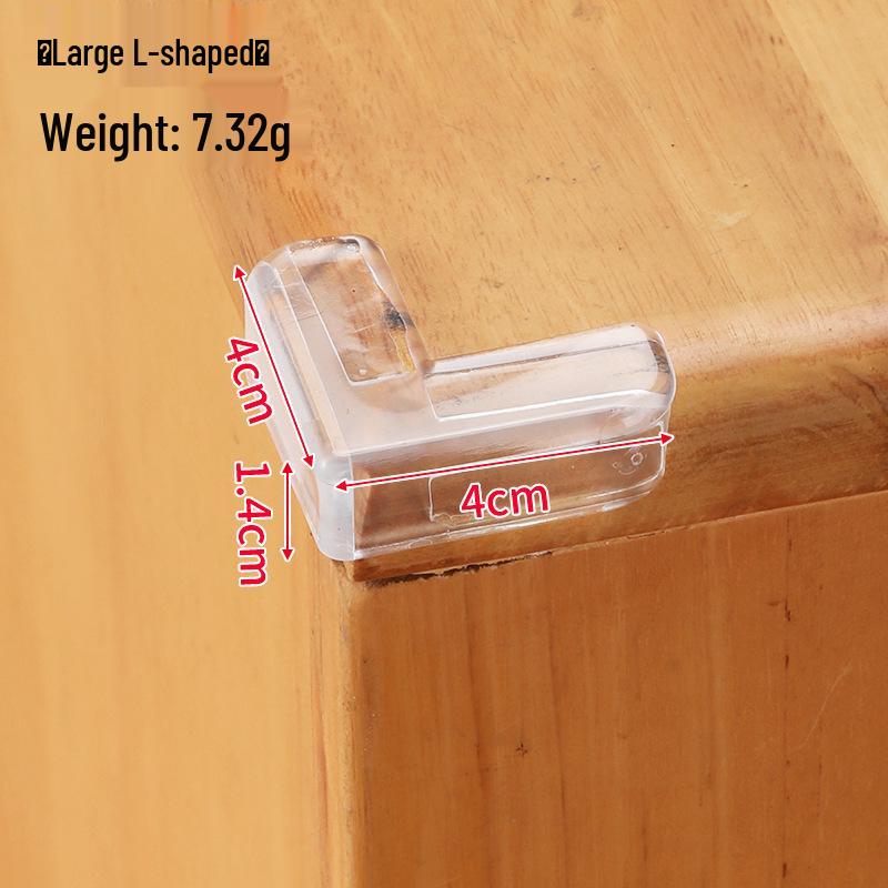Transparent Silicone Safety Corner Guards for Children's Furniture