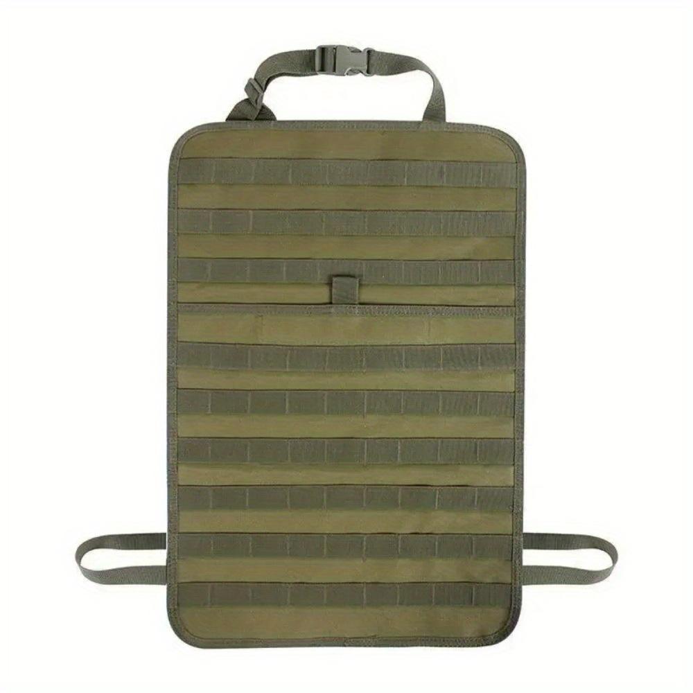 Car Rear Seat Back Storage Bag Multi Hanging Strap Tactical Trunk Bag Organizer Auto Stowing Outdoor Hunting Accessories