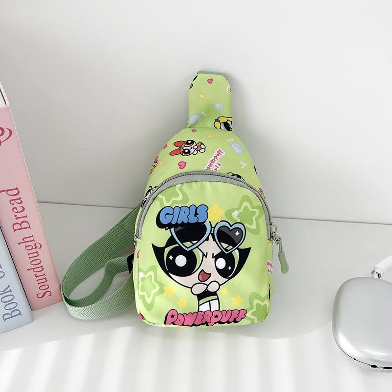 

Мультяшный детский милый маленькая девочка маленькая сумка-мессенджер детский сад ребенок дорожная сумка-мессенджер праздничные подарки One size зелёный