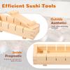 Wooden Sushi Mold Pressure Sushi Mould Rectangular Thousand Layer Sushi Making Tools for Japanese Food Store Kitchen Accessories