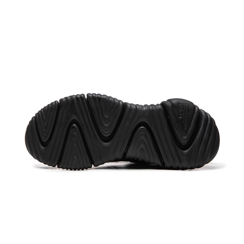 Li Ning Wukong Mode Trend Sport Bequem Niedrige Schnürschuhe Herren Sneaker Schwarz AGLW097-1