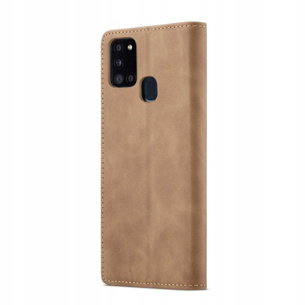 Sc Wallet Galaxy A21S Light Brown