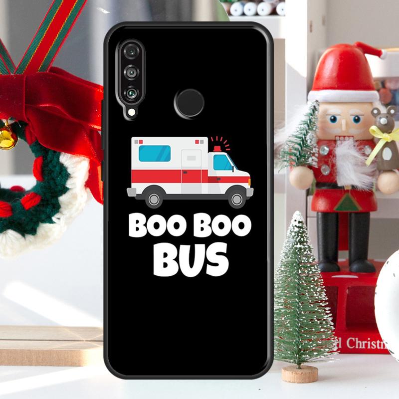 Wee Woo Ambulance For Huawei Nova 5T 9 10 SE 7i 8i 11i 12i Y73 Y72 Y61 Y91 Y60 Y70 Y90 P20 P40 P30 Lite Case
