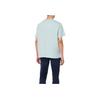 Calvin Klein Ss25 Letter Print Pattern Round Neck Short Sleeve T-Shirt Men T-Shirts Light-Blue 4RB862GPCT