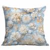 Spring and Summer 3D Floral Print Pillowcase Home Sofa Cushion Pillowcase