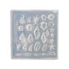 Silicone Nail Art Mold Accessory Mold Nail Decorative Mold Sea Theme Silicone Texture Perfect for Various Nail Types