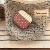 ins korean style brown polka dot stripe airpods 4 case pro 3 new airpods pro 2 cover