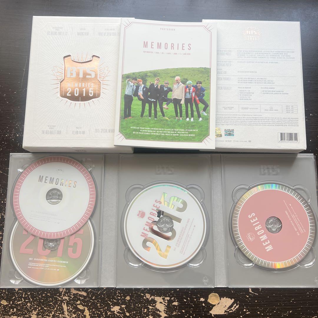 

[USED] BTS MEMORIES 2015 3-disc set CD1038