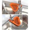 Sink Strainers Basket Punch Free Sink Drain Shelf Triangular Corner Kitchen Sink Hanging Strainer
