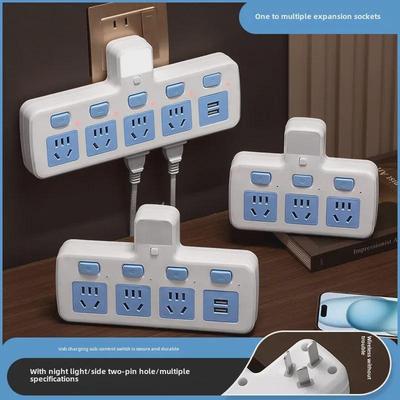 16A Mehrfachsteckdose mit USB - Hochleistungs-Haushaltssteckdosenleiste