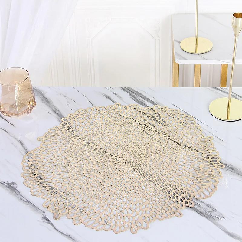 Neuer Tischset Anti-Verbrühung Hitzebeständig Wiederverwendbar Haus Restaurant Esstisch Isolationsmatten Dekoration Deckchen Küche