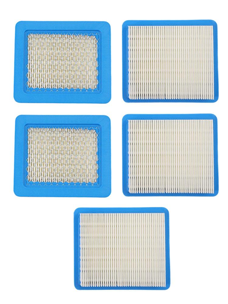 Set of 5 air filters compatible with For CMXGMAM1125500 M140 160cc lawn mower designed for easy installation and engine care