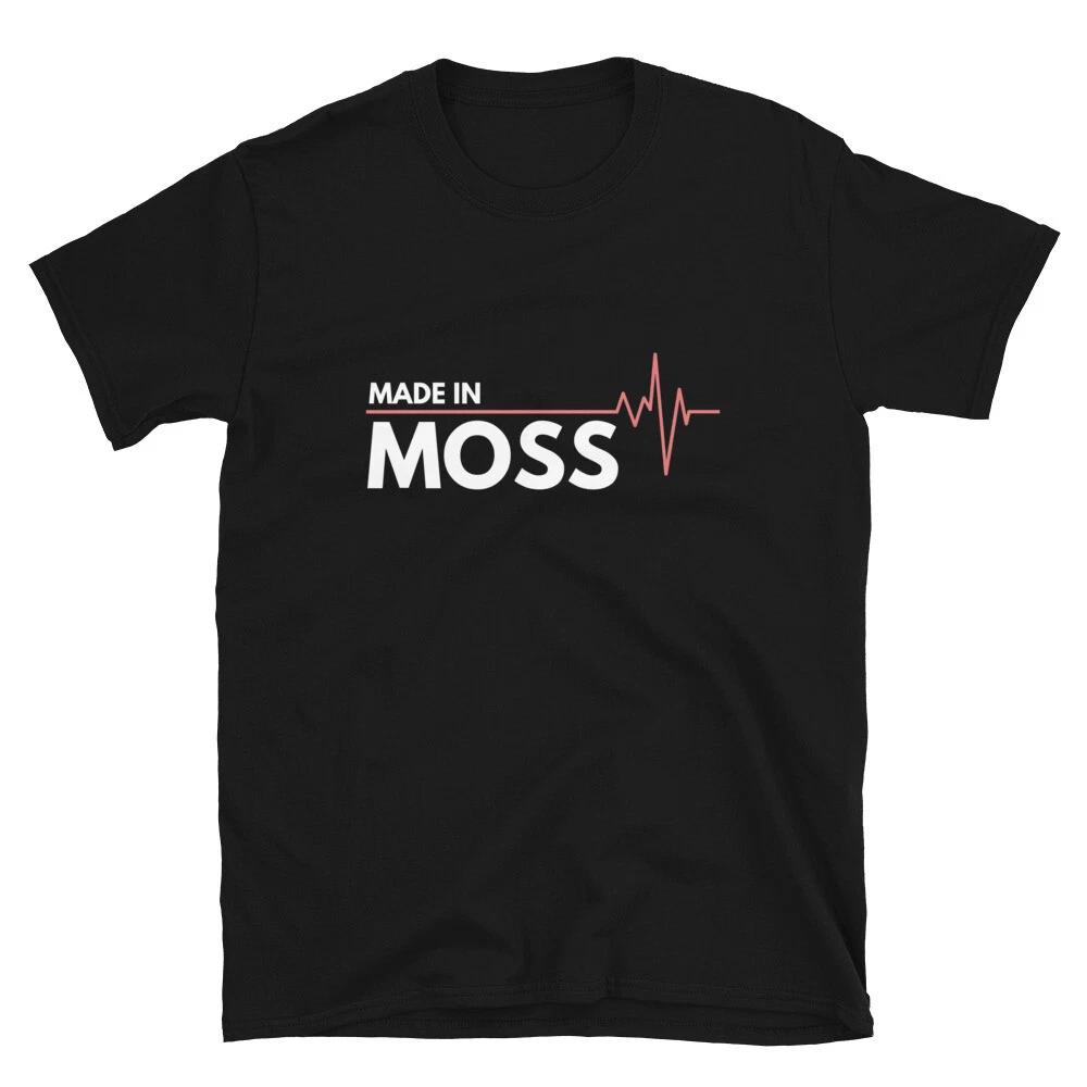 Born In Moss Norway Birth City Classic Fit T-Shirt S