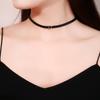 S925 Sterling Silver Heart Necklace: Short Clavicle Chain Choker Jewelry - Perfect Best Friend Christmas Gift for Women